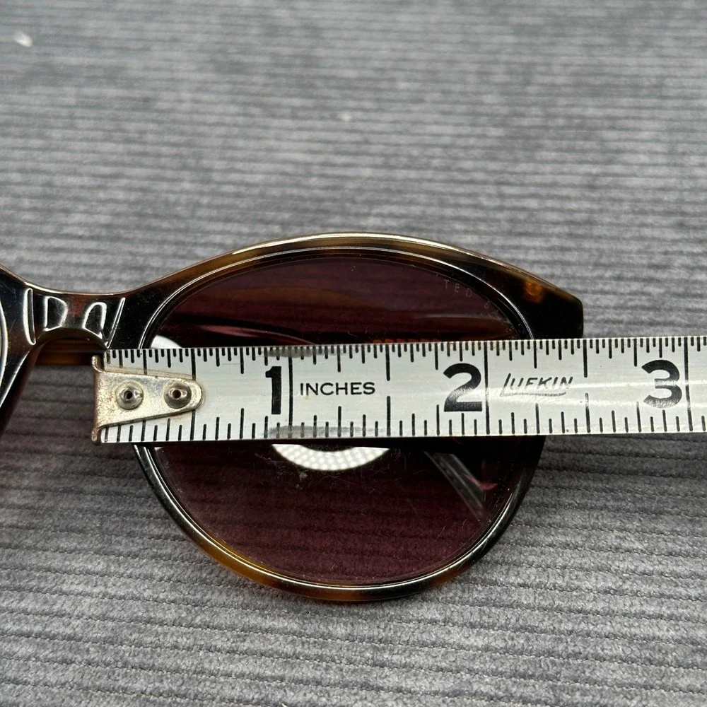 Ted Baker London TBW098 Tortoise Cat Eye Y2K Sunglasses‎ Brown Gradient Lenses